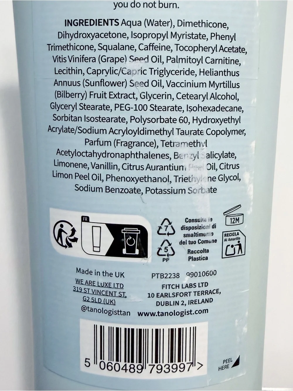 Tanologist new sealed